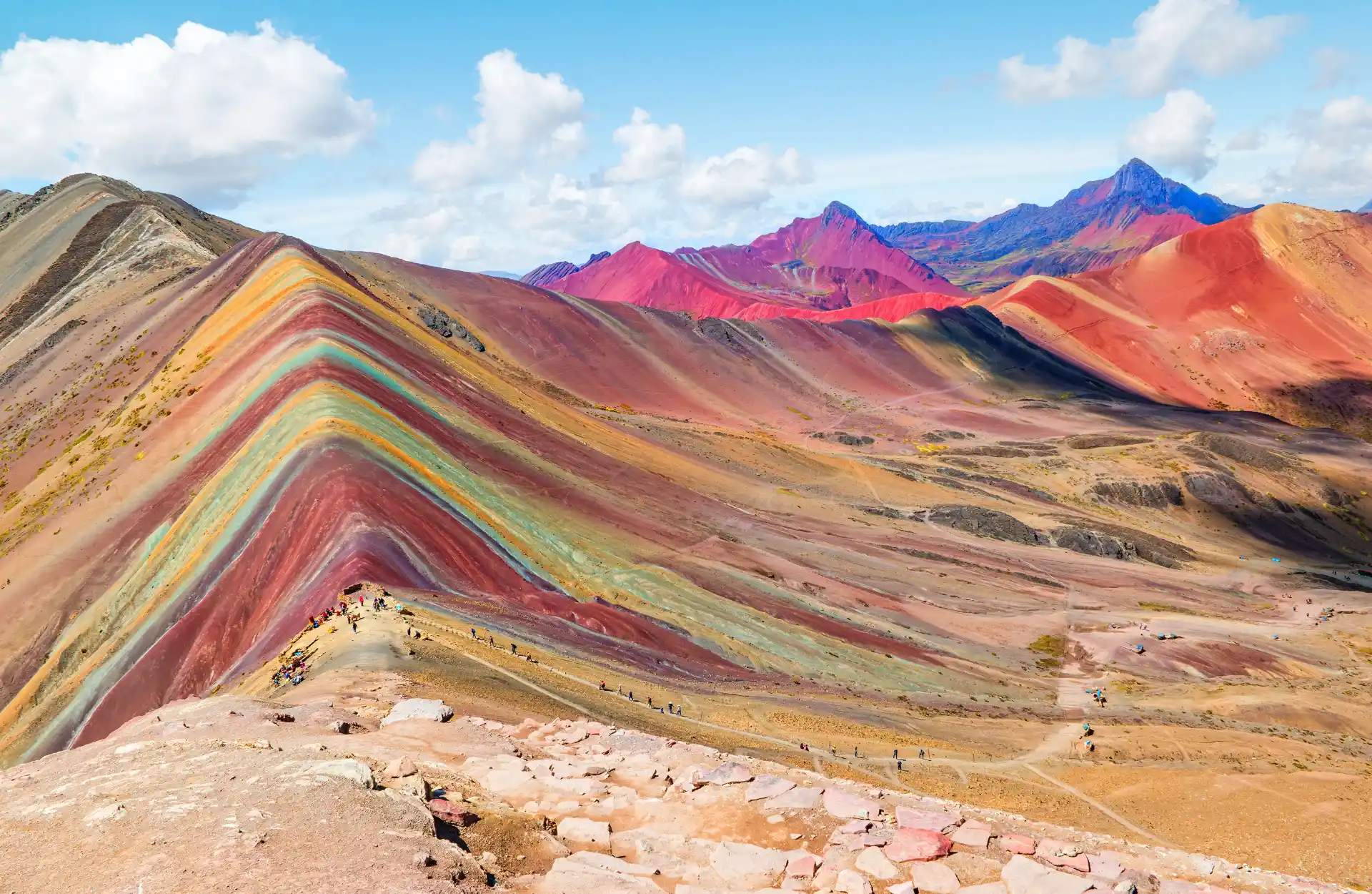 montaña y mappi-2 Valle Sagrado y Montaña de Colores: Historia y naturaleza se encuentran en este viaje único por los Andes peruanos.